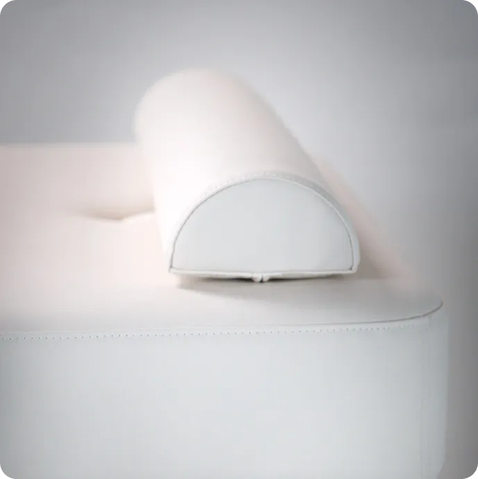Coussin demi cylindrique